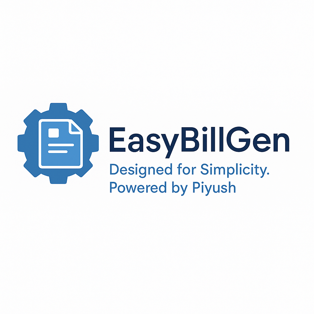 EasyBillGen Logo